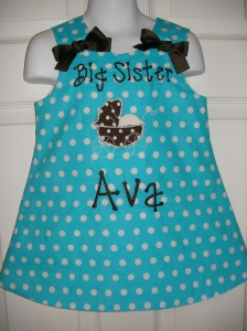 Turquoise Big Sister Carriage